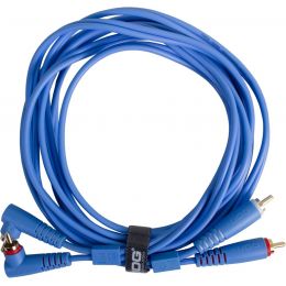 Аудиокабель UDG Set RCA Straight-RCA Angled Blue 3m (U97005LB)